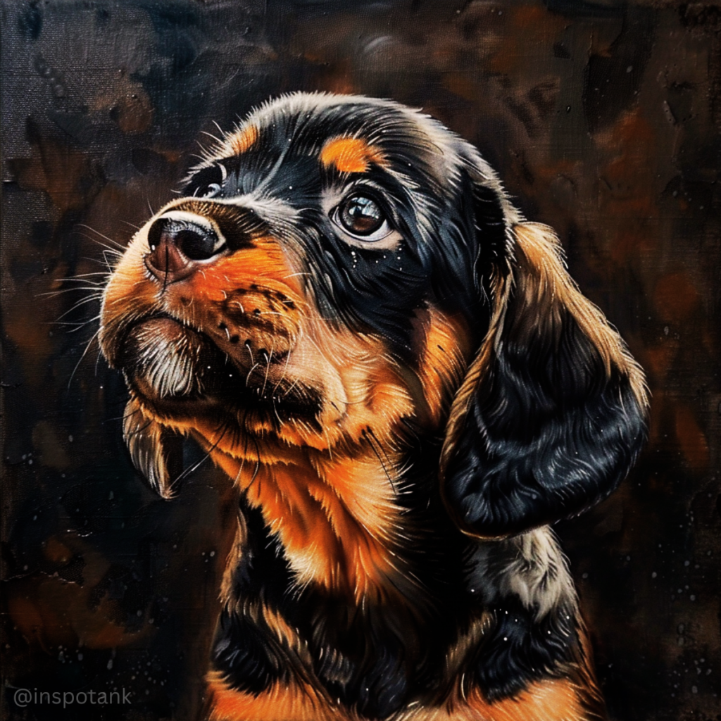 acrylic-dog-painting-idea-sad-puppy-art