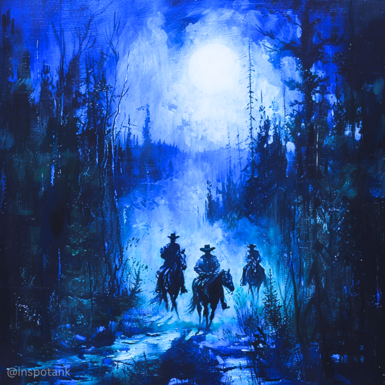 50+ Blue Painting Ideas & Tutorials [Art Landscape Inspiration Examples