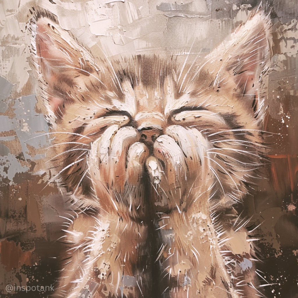 acrylic-cat-painting-giggling-cute