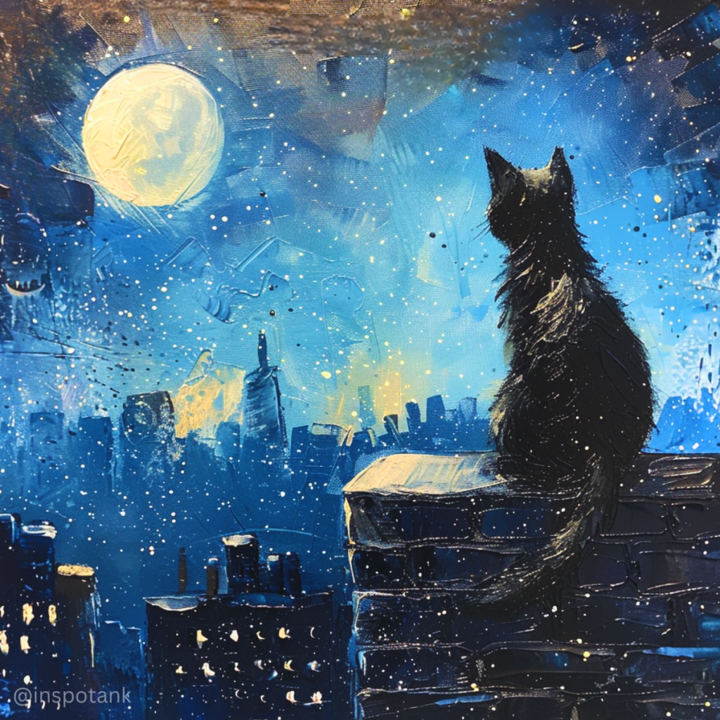 acrylic-cat-painting-inspiration-moon-cityscape